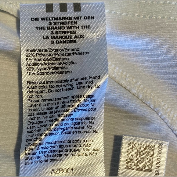 Adidas Cap-Sleeve Tennis Top, size L - Picture 5 of 7